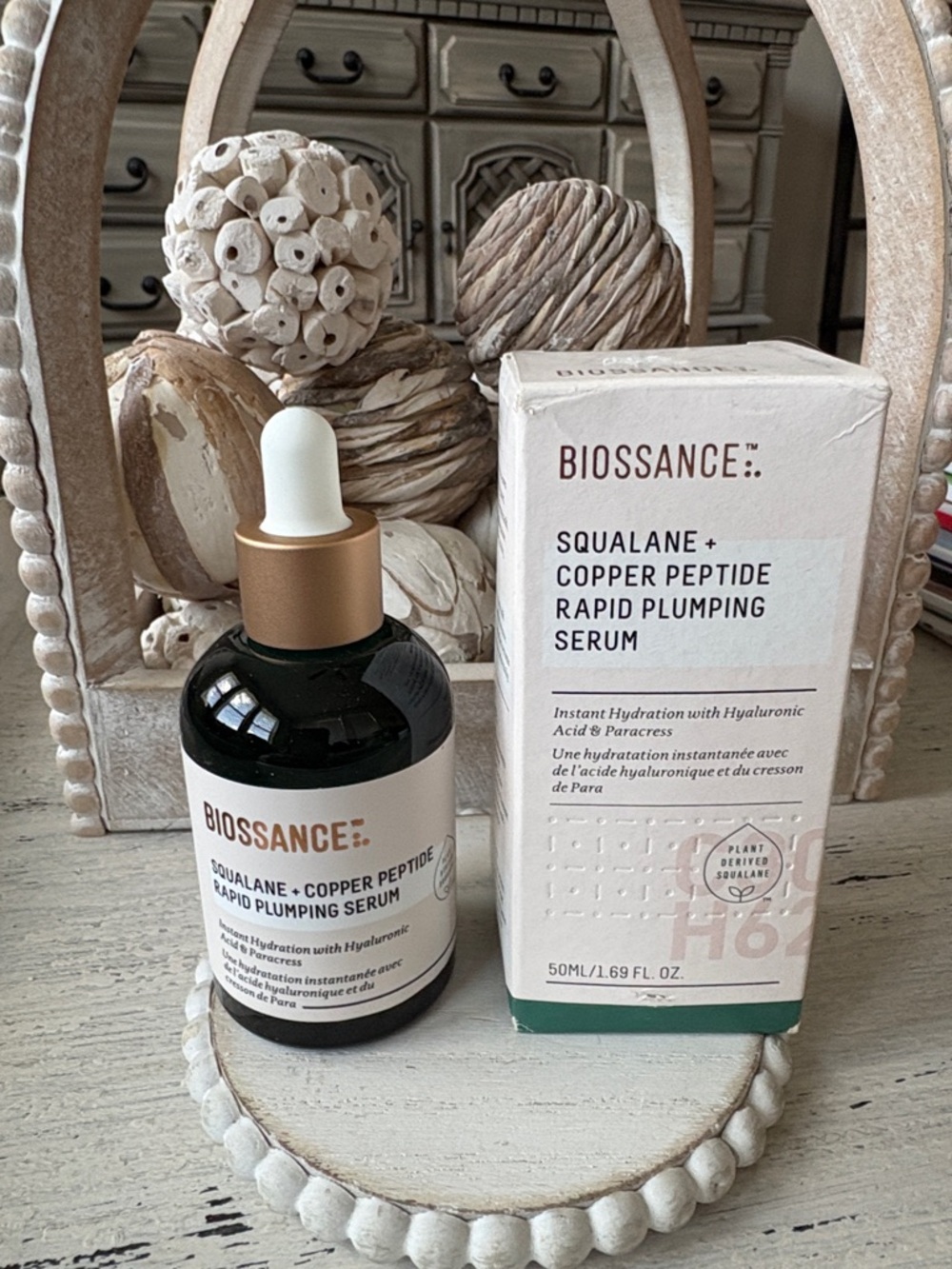 Biossance Squalane + Copper Peptide Rapid Plumping Serum